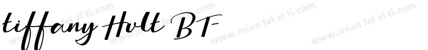 tiffany Hvlt BT字体转换